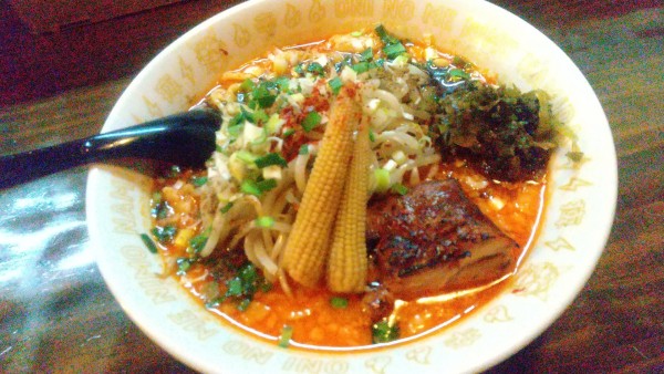 「シビカラらー麺」@シビカラ味噌らー麺 鬼の目にも涙の写真