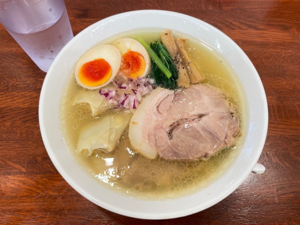 「特製中華そば(塩)」@中華そば 千乃鶏の写真