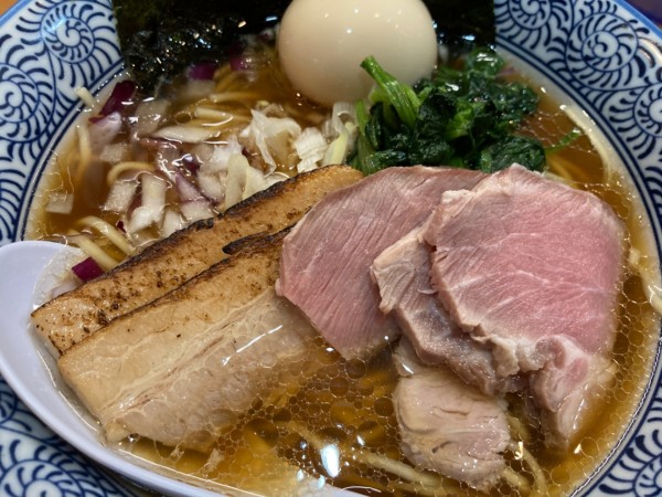 「蛤と鰹中華そば醤油」@中華そば 円月の写真