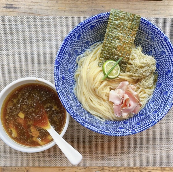 「【限定】地鶏の昆布水つけ麺」@RAMEN GOSSOU 新橋店の写真