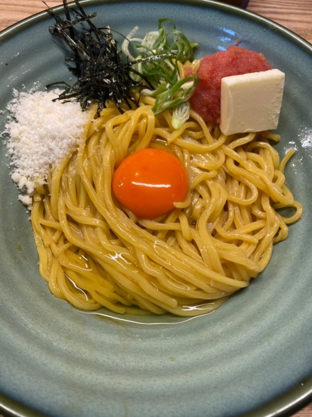 「たらこバター油そば 1000」@日本油党 渋谷総本部の写真