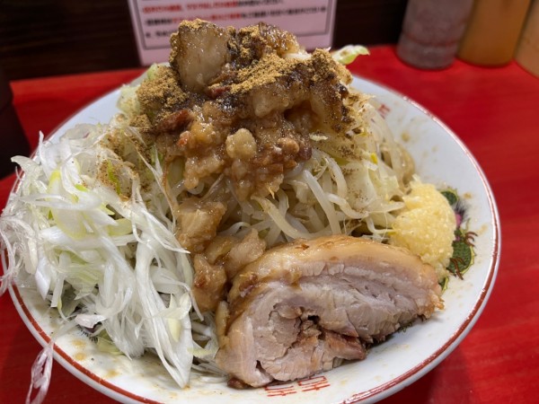 「まぜそば小」@鷹の目 川口店の写真