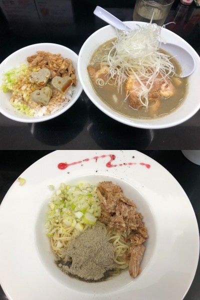 「煮干中華そばNORMAL・CONTINUE・にぼバタごはん」@煮干中華そば のじじR 我孫子店の写真