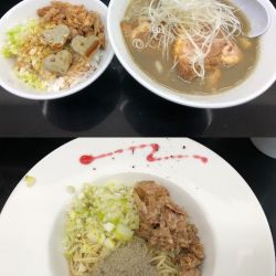 煮干中華そばNORMAL・CONTINUE・にぼバタごはん