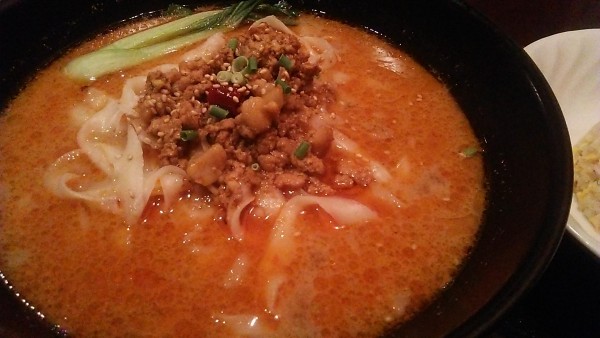 「麺セット 担々麺刀削麺 980円」@中国料理 味道の写真