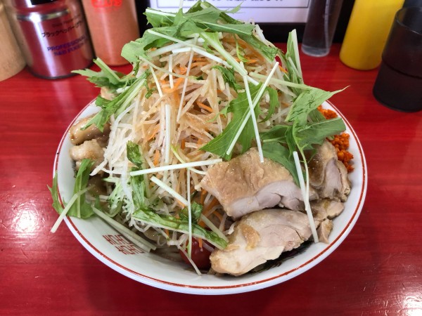 「冷やし中華」@ラーメン鷹の目 明大前店の写真