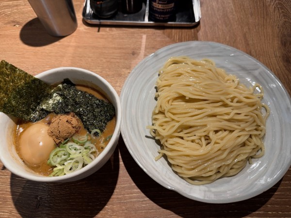 「得製つけ麺、大盛」@風雲児 東京ラーメン横丁店の写真