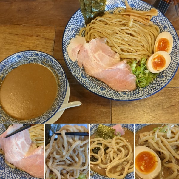 「全粒粉極濃つけ麺・デイ・スペシャル　1200円」@デイトセイ 高田馬場店の写真