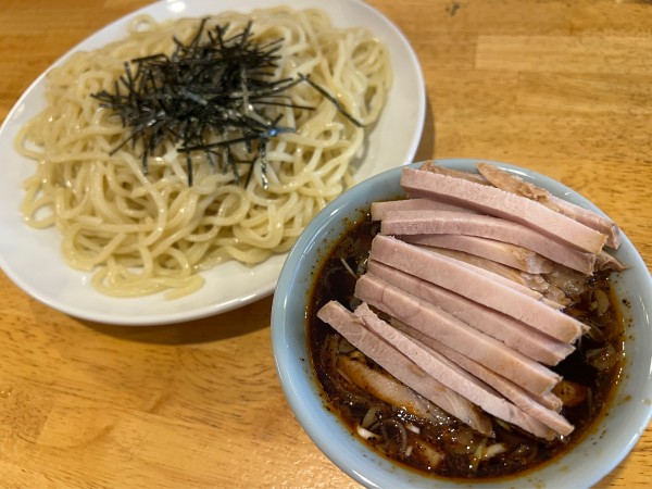 「チャーシューつけそば 大盛」@中華つけ蕎麦 でき心の写真