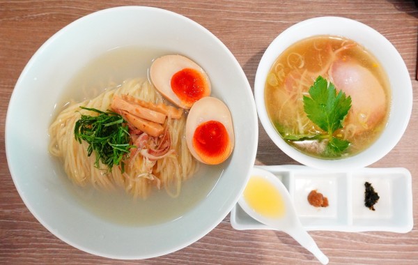 「特製蜆昆布水つけ麺（塩）」@中華そば 和渦 TOKYOの写真