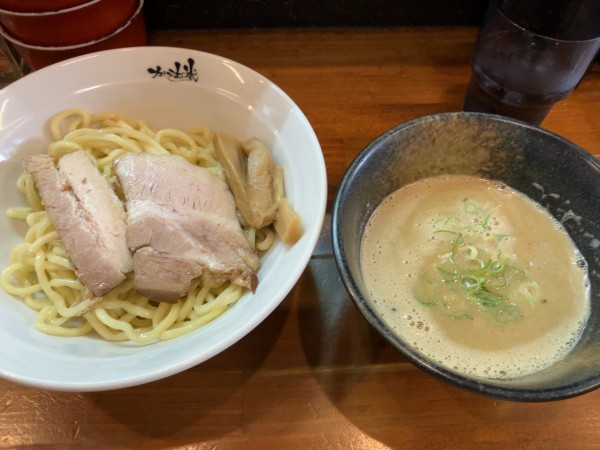 「濃厚ぶっつぶしつけ麺850円」@らーめん かつお拳の写真