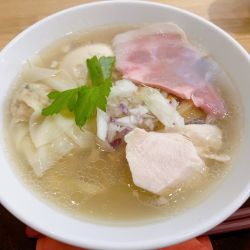 味玉白だししなそば