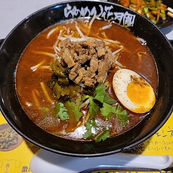「期間限定 SPACY CURRY RAMEN」@らあめん花月嵐 清瀬北口店の写真