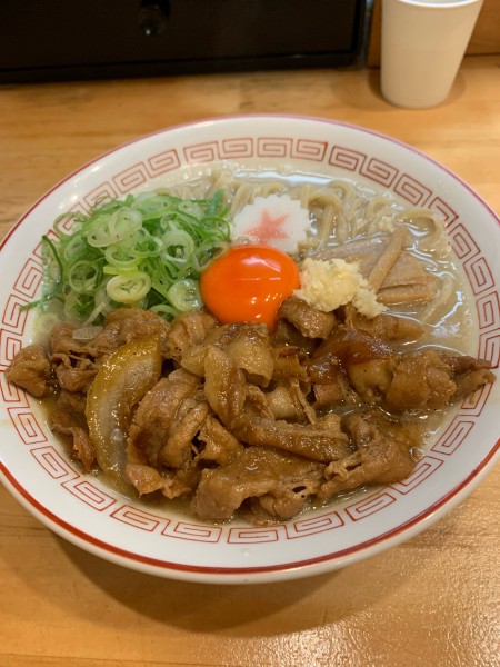 「塩肉玉そば」@元祖 肉玉そば越智 越谷店の写真