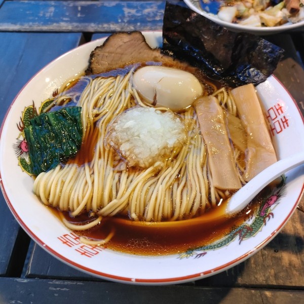 「味玉ラーメン」@屋台ラーメン しゅんやっちゃんの写真