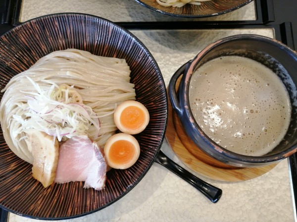 「すぐれつけ麺（特盛）＋味玉＋鶏マヨ丼」@麺者 すぐれの写真