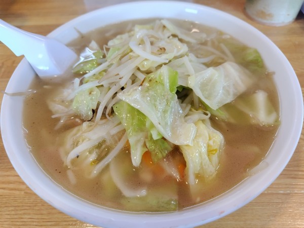 「タンメン」@ラーメンハウス 富良野の写真