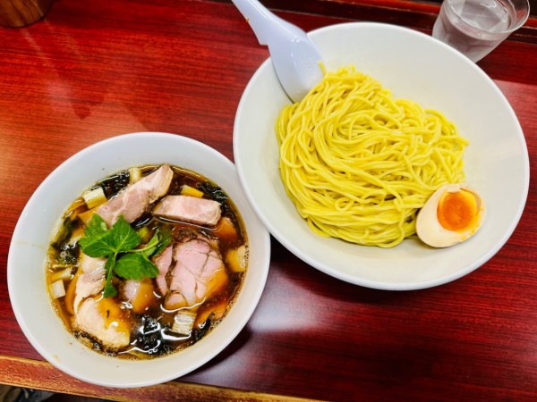 「【限定】大盛り煮干しつけ麺【930円】」@鶏こく中華 すず喜の写真