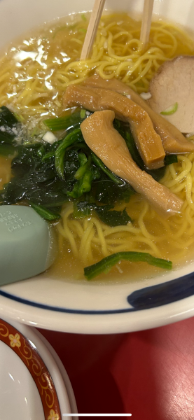 「塩ラーメン」@手打ラーメン 珍来 田中店の写真