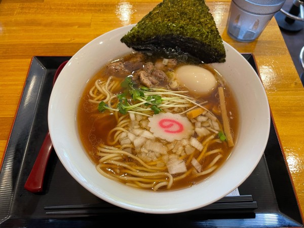 「かもラーメン」@中華そば かもまるの写真
