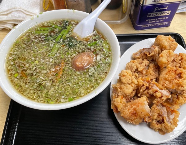 「パーコーメン(パーコー別皿)」@珉珉の写真