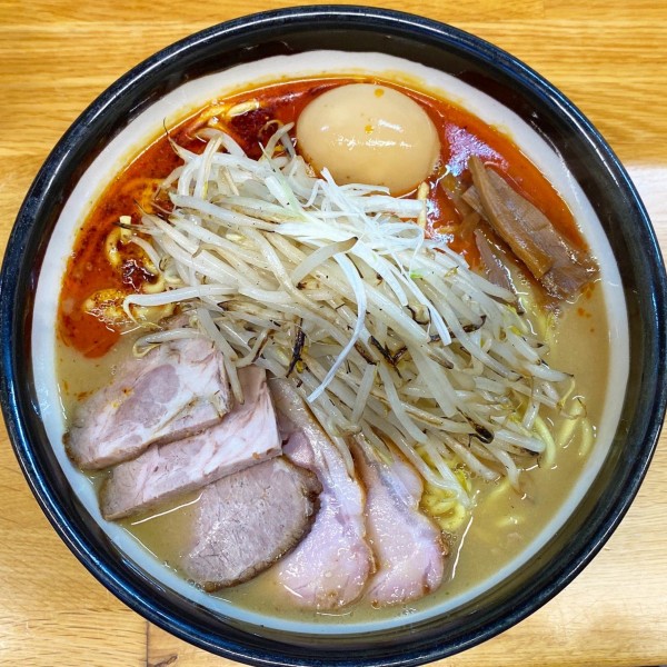 「ちゃーしゅー辛味噌らーめん¥1,230味玉¥150麺大盛¥150」@味噌っ子 ふっくの写真