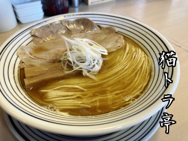 「煮干しらぁめん￥850」@煮干しらぁめん 猫トラ亭の写真