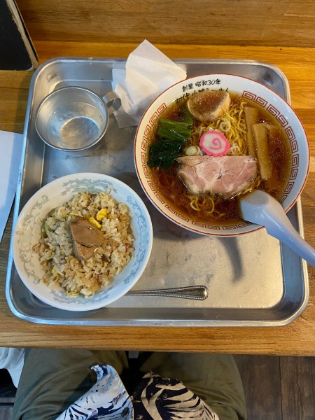 「炒めご飯セット」@醤油屋本店 サンピアザ店の写真