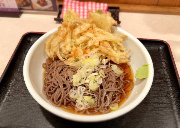 「冷やし天ぷらそば(590円)」@そば庄の写真