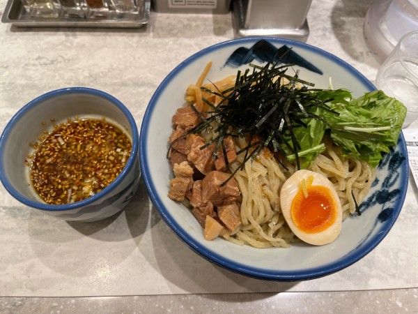 「柚子露つけ麺　大盛り」@AFURI 横浜ランドマークタワー店の写真