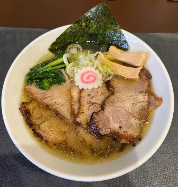 「塩チャーシュー麺 ¥1230」@手打ち 蓮の写真