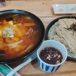 （限定）ざる中華580円＆天津丼890円