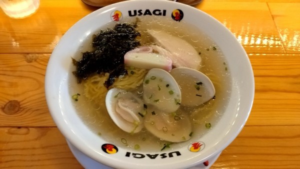 「はまぐりラーメン_950円」@らーめん屋 USAGIの写真