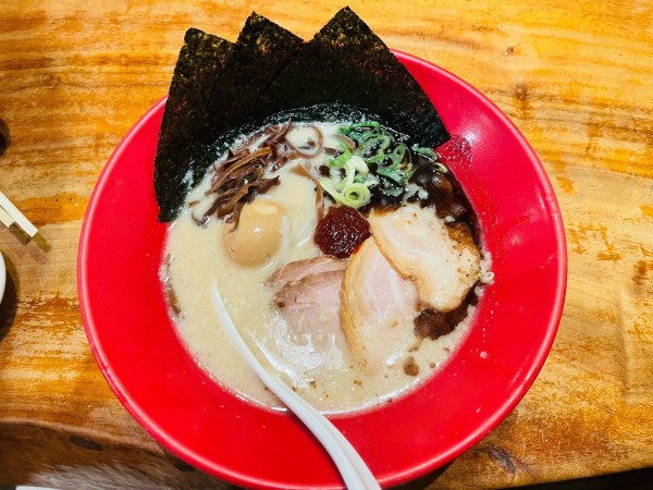 「特製赤玉ラーメン」@一風堂 山王店の写真