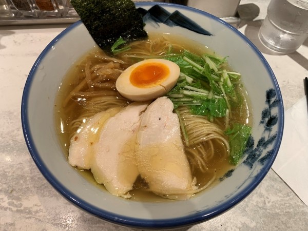 「塩らーめん」@AFURI 横浜ランドマークタワー店の写真