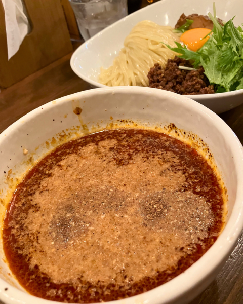 「担々つけ麺　中盛り」@麺処 井の庄の写真