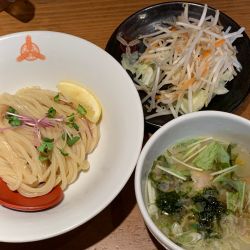 冷やし鯛塩つけ麺 小盛