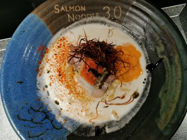 「白ラーメン」@サーモンnoodle3.0の写真