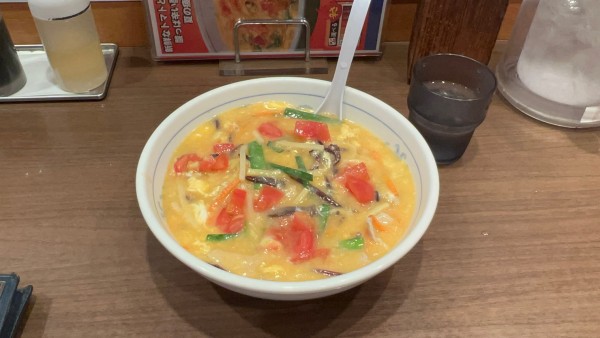 「塩トマト酸辣湯麺」@福しん 大久保駅前店の写真