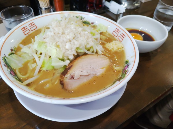 「濃厚豚ラーメン （肉1枚）950円」@濃厚豚ラーメン 活郎の写真