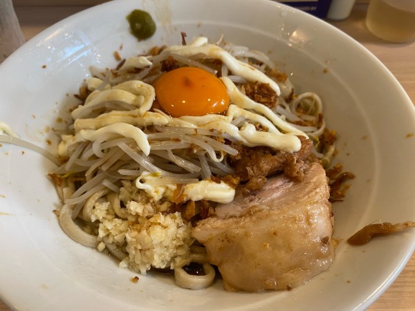 「汁なし」@麺屋 味方の写真