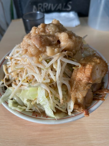 「ラーメン　ニンニクアブラ」@自家製麺 まさきの写真
