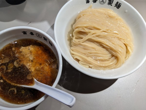 「鰹昆布水のどごし生麺」@富喜製麺研究所 六本木店の写真