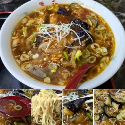 ナス辛しそば　800円