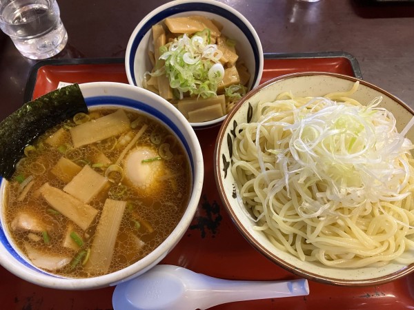 「特製もりそば　めんま」@小金井大勝軒の写真