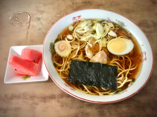 「ラーメン(500¥)」@青木商店の写真