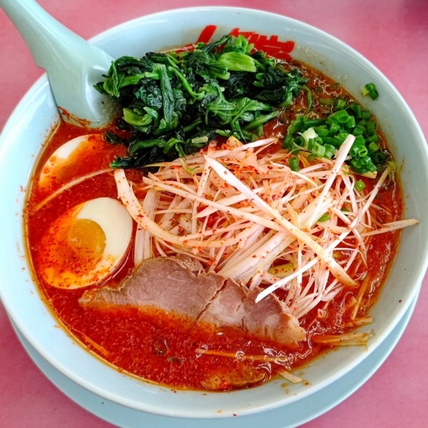 「ウルトラ激辛ラーメン」@山岡家 千葉中央区店の写真