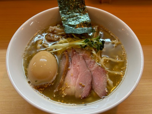 「味玉塩そば 1000円」@にしき之中華ソバの写真