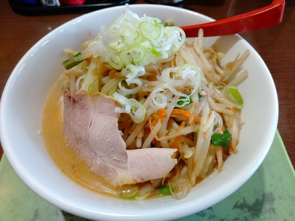 「なまららーめん+W野菜　750+170円」@北海道らーめん なまら 阿見店の写真