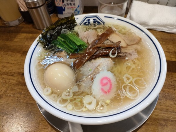 「生姜塩ラーメン」@生姜醤油専門 我武者羅 幡ヶ谷本店の写真